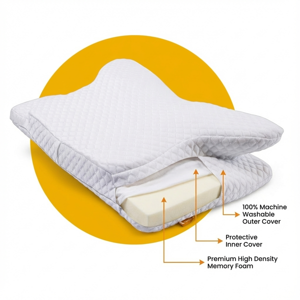 Orthopädisches Kissen – für gesunden Schlaf und eine natürlich ausgerichtete Wirbelsäule