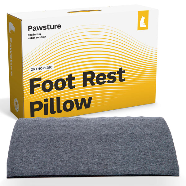 Foot Rest Pillow - Orthopedic, Ergonomic, Memory Foam Cushion