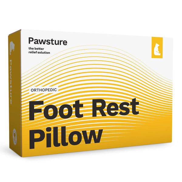 Foot Rest Pillow - Orthopedic, Ergonomic, Memory Foam Cushion