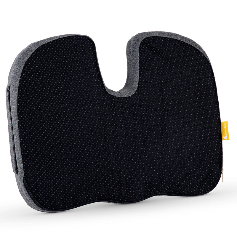 Coccyx Chair Pillow - Orthopedic, Ergonomic Memory Foam Cushion