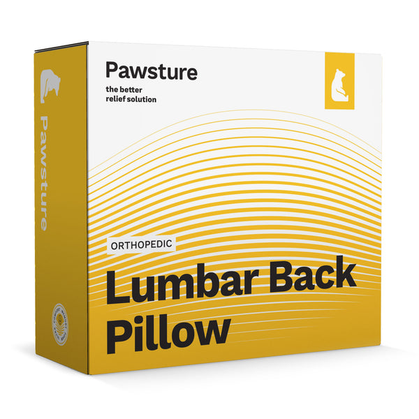 Lumbar Support Pillow  - Orthopedic, Ergonomic, Memory Foam Cushion